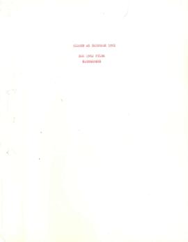 Liaison - United Nations [UN] - Food and Agriculture Organization - 1960 / 1961 - Correspondence ...