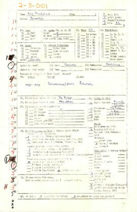 Group - 2-3 - Dissertation Data Collection Forms