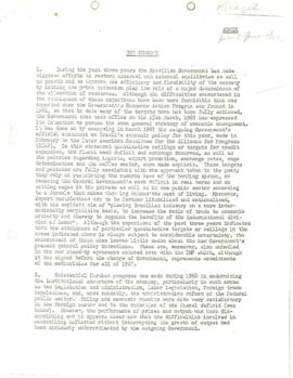 Economic Committee Papers - Brazil - The Economy - Annex