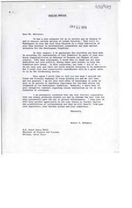 President's papers - Robert S. McNamara Chronological files - (outgoing) - Chrons 51