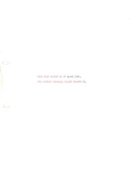 Operational - Development - General - Correspondence - Volume 6