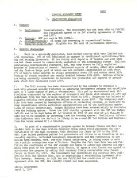 Economic Committee Papers - Mali - Country Economic Brief