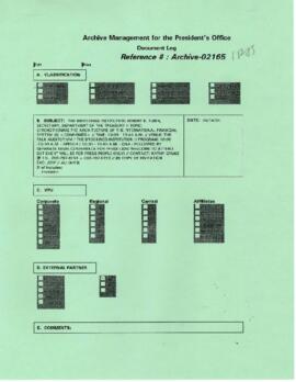 President Wolfensohn - Briefing Book for President's Meetings and Events - The Brookings Institut...