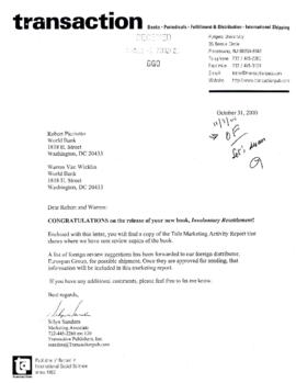 Director General's Correspondence - DGO / OEDDR - Shared Unit Files - Correspondence 10