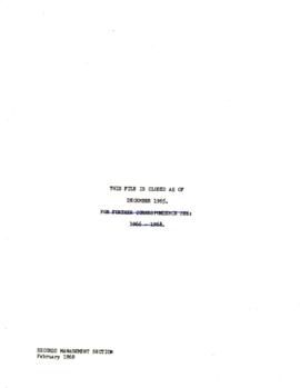 Operational - Development Corporations - Correspondence