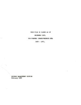 Operational - Development Banks - Economic Development Institution [EDI] Trainees - Correspondence