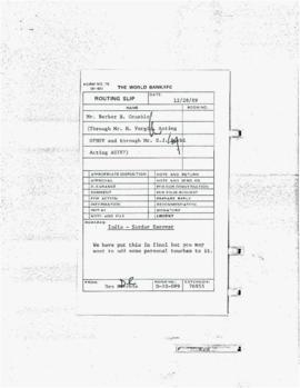 Moeen Qureshi Files - Presidential Chronological Correspondence - December 1989