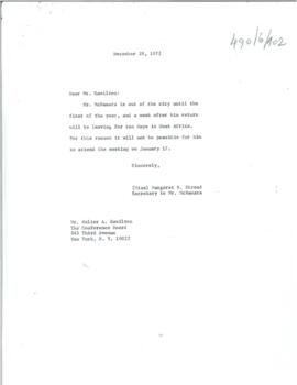 Robert S. McNamara Personal Chronological Files - Chrons 19