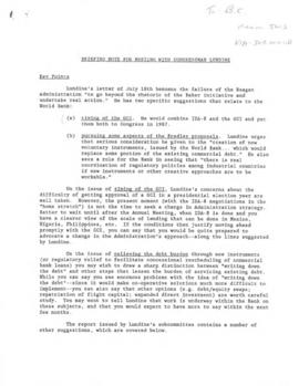 Liaison Files: U.S. Government - U.S. House of Representatives - Correspondence 01