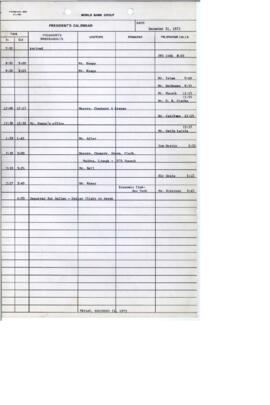 Daily schedules - Daily schedules 12