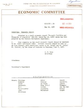 Economic Committee Papers - Argentina - EC/O/68-54 - Economic Report - No Report Attached