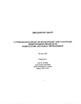 Resettlement - Papers, Reports