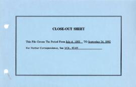 Paris Club - 92-04 (June 17-22, 1992 meeting and Liaison Correspondence June 30-Sept 24, 1992)