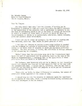 Power - Comparative Review - Terms of Reference - Initial Documents - Reports - 1952 - 1971