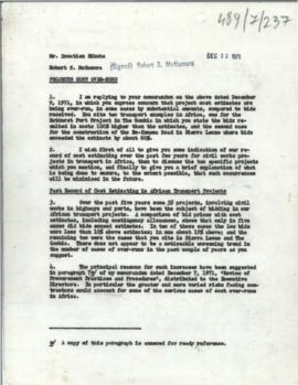 President's papers - Robert S. McNamara Chronological files - (outgoing) - Chrons 24