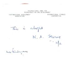 Irving Friedman UNCTAD Files: Geneva Meeting on Supplementary Finance, February 1967 - IMF compen...