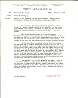 Contacts with member countries: Brazil - Correspondence 02