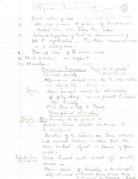 IDA - IDA 7 - Meeting Briefings (October 1985) - Correspondence - Volume 1