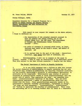 Research - Agriculture 1975 / 1977 Correspondence - Volume 2