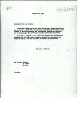 President's papers - Robert S. McNamara Chronological files - (outgoing) - Chrons 49