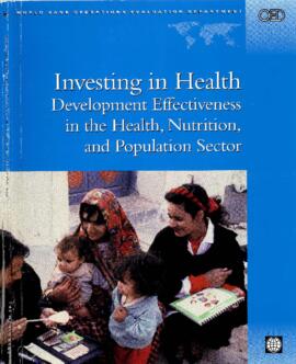 Implementation Completion Studies Audit - Development Effectiveness in Health, Nutrition, and Pop...
