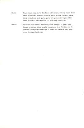 Susenas Survei Sosial Ekonomi Nasional 1984 - Pedoman Pencacahan - Biro Pusat Statistik - Jakarta...