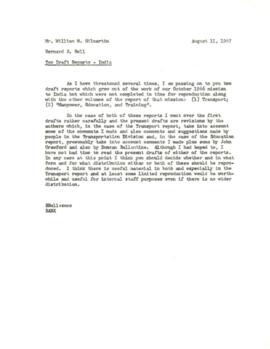 Bernard R. Bell Files: India General - Correspondence