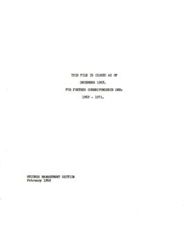 Operational - Development Banks Essays - Correspondence