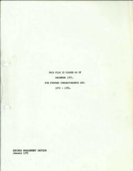Bank Administration and Policy - Development Banks - 1969 / 1971 General - Volume 4
