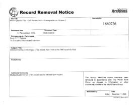 Moeen Qureshi Files - Gulf Persian Crisis - Correspondence - Volume 3