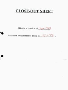United Nations Education Scientific and Cultural Organization [UNESCO] - Correspondence - Volume 3