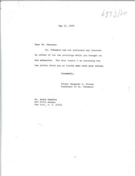 Robert S. McNamara Personal Chronological Files - Chrons 09