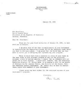 Venezuela - Country Files - Correspondence - Volume 1