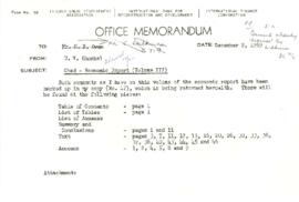 Economic Committee Papers - Chad - Economic Report - Volume 3