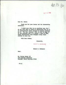President's papers - Robert S. McNamara IPA Chronological files (outgoing) - Chrons 02