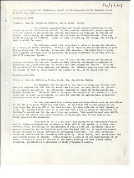 President's papers - Robert S. McNamara Memoranda for the Record - Memoranda 06