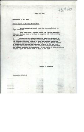 President's papers - Robert S. McNamara Chronological files - (outgoing) - Chrons 46