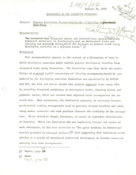 Pearson Commission Recommendations - Correspondence - Volume 3