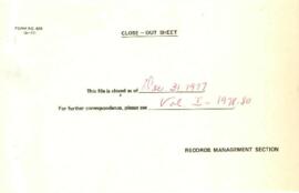 Consultative Group on International Agricultural Research [CGIAR] - G-12 - International Board fo...