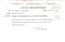VPD - Senior Advisor - McNamara File - February - June 1972 - Folder 1