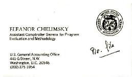 Part 1 Countries - USA - General Accounting Office [GAO] and Agency for International Development...