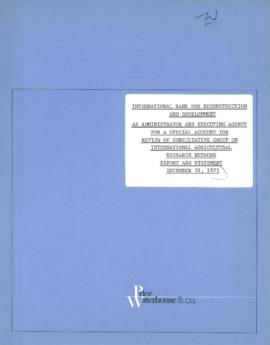 CGIAR - W - Review of CGIAR System - Documents 01