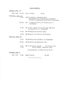President Barber B. Conable - Annual Meeting Files - 1988 - General