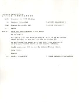 President Wolfensohn - Briefing Book for President's Meetings and Events - Discussion Papers - Ha...