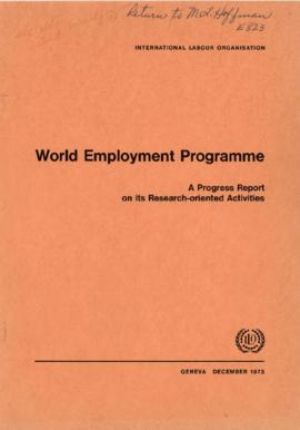 International Labour Office [ILO] - Bank Relations - November 1966 - December 1973
