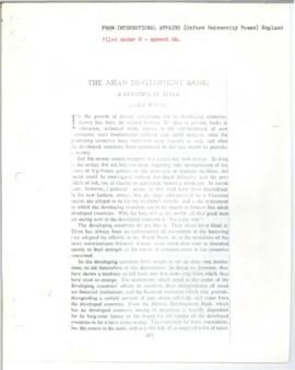 White, John - Articles and Speeches (1964) - 1v