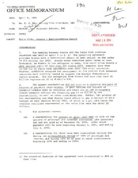 Paris Club - 93-03 (Apr. 8, 1993 meeting)