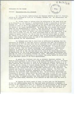 President's papers - Robert S. McNamara Chronological files (incoming) - Chrons 09