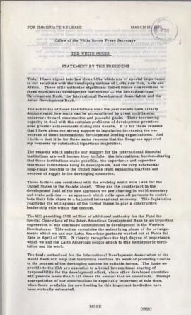 President's papers - Robert S. McNamara Chronological files (incoming) - Chrons 08