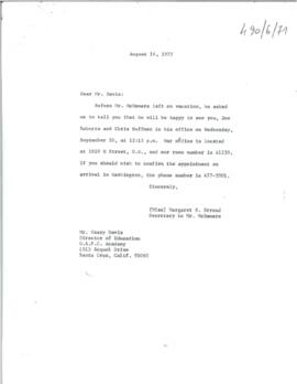Robert S. McNamara Personal Chronological Files - Chrons 18